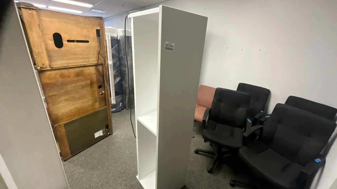 OVERHEAD STORAGE W/ LIGHT