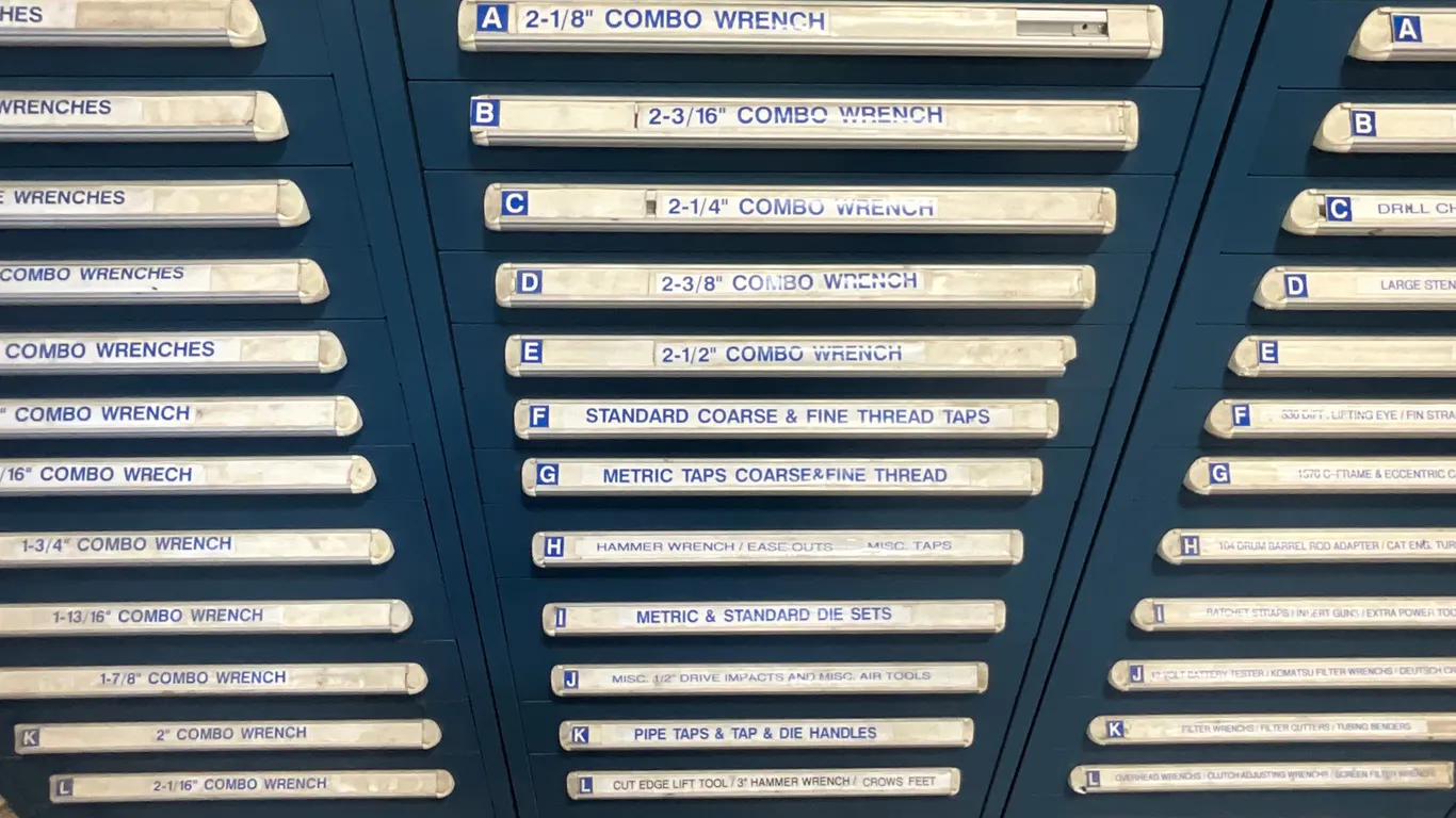 STANLEY VIDMAR TOOL DRAWER