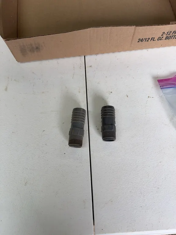 1 in IPS to 3/4 adapters 2 total