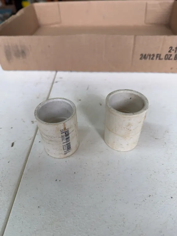 1 inch schedule 40 pvc couplers