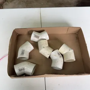 1 1/2 schedule 40 PVC 45 degree fittings ?6 pieces