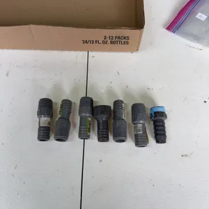 3/4 inch male & female adapters 7 pieces