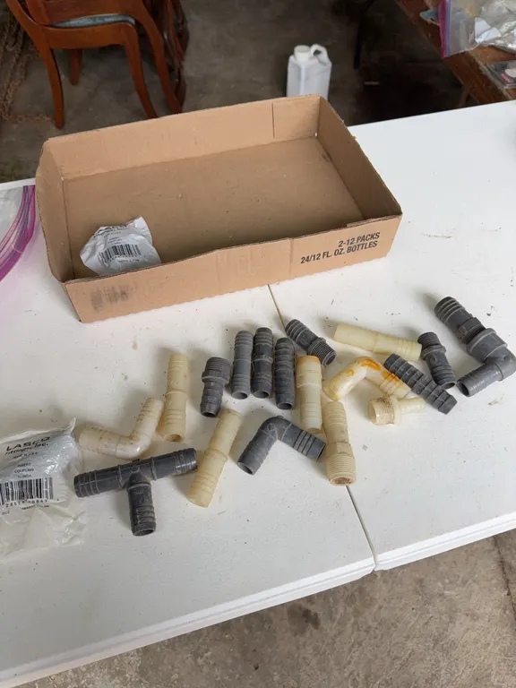 3/4 inch adapters elbows & male female 20 pieces