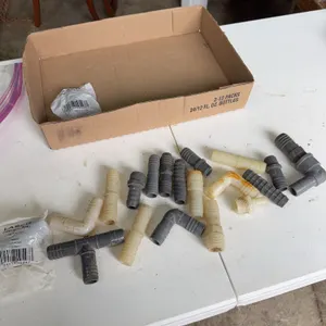 3/4 inch adapters elbows & male female 20 pieces