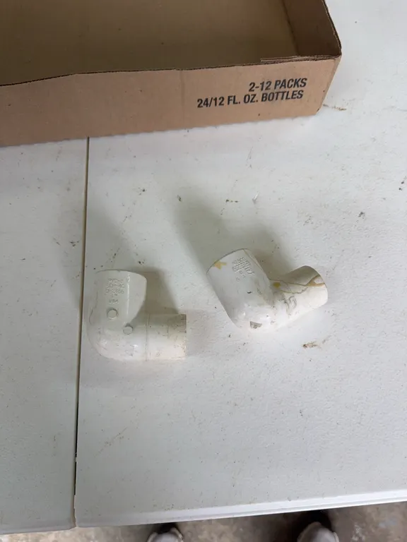 I inch IPS street elbow 2 pieces
