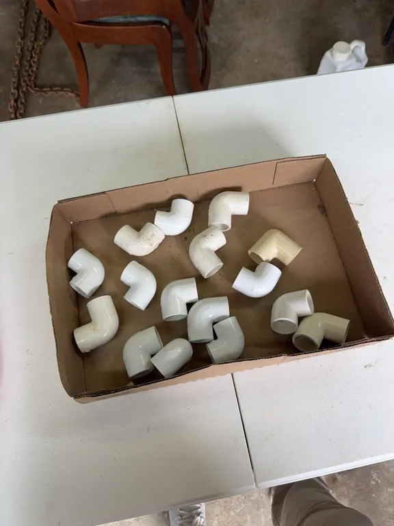 16 3/4 inch pvc 90 degree fittings