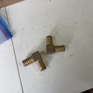 3/4 inch 90� brass elbows 2 pieces
