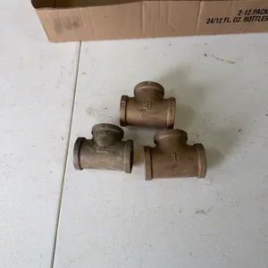 3 1 inch threaded brass ts