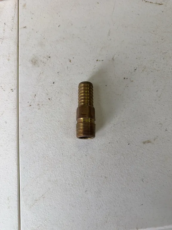 3/4 brass male adapter