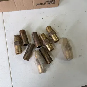 1 inch brass insert couplings 9 pieces
