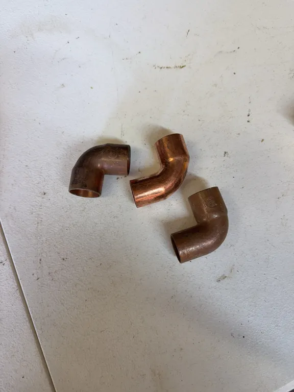 Copper elbows and street elbows 90degree/13 pieces