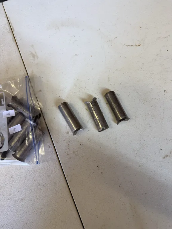 1 inch stainless steel insert stiffeners/12 pieces