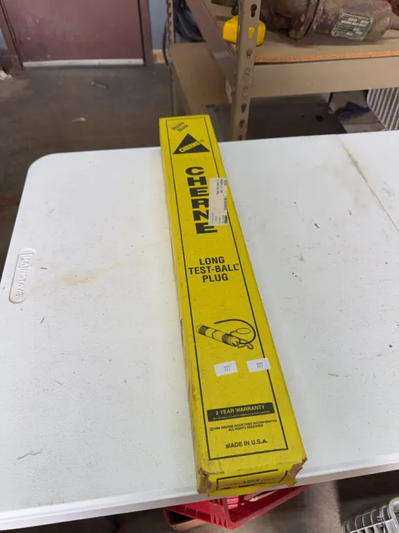 long test ball plug 2 inch unused in box