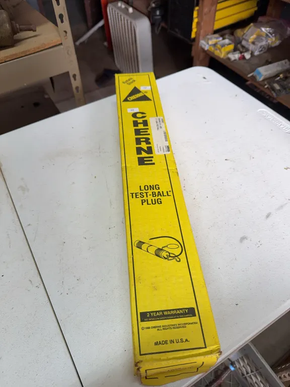 long test ball plug unused 2 inch