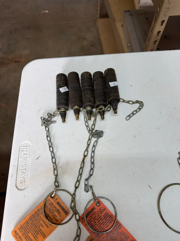1 1/4- 1 1/2 test ball plugs 5 pieces