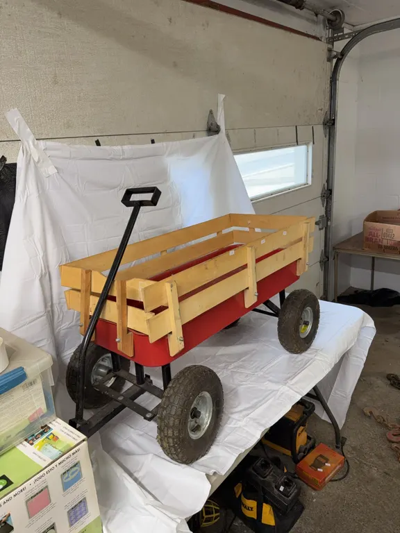 Red wagon