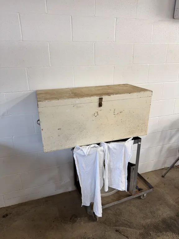 Wooden chest 36 in x 16 in x 16 in