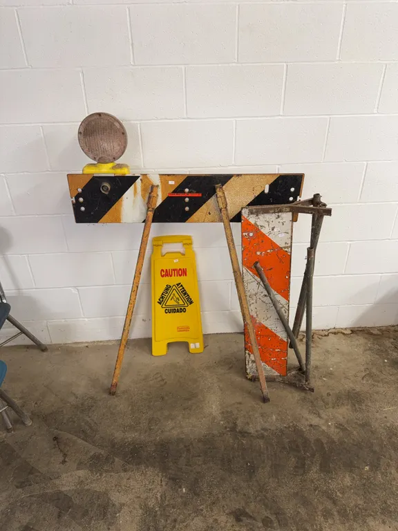 Construction signs
