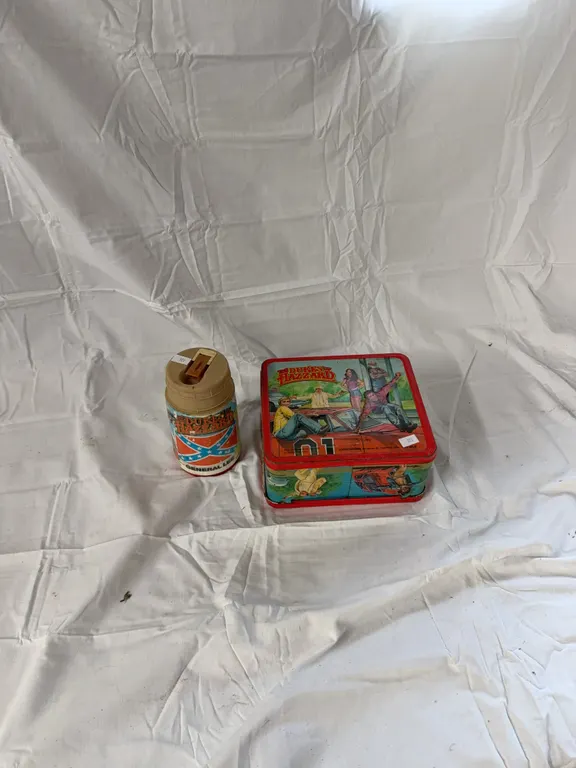 Dukes of Hazzard Metal lunchbox with water jug