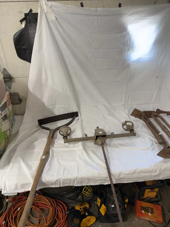 Grass whip, portable light bar, 3 stage jacks