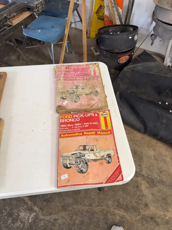 Ford bronco truck repair manuals