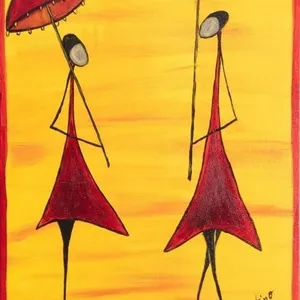 MARTINO AFTER THIERRY ONA FIGURES WITH PARASOLS
