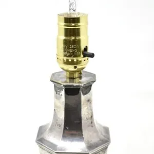 HENRY WILLIAMSON LTD STERLING SILVER LAMP WORKING