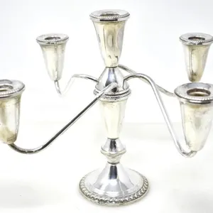 DUCHIN CREATION STERLING SILVER CANDELABRA