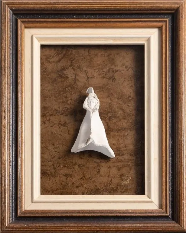 JOZEF REIBESTEIJN CLOAKED FEMALE FIGURE