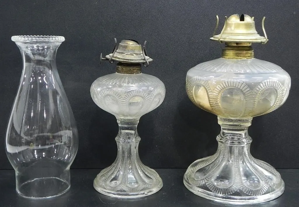 2 PLUME & ATWOOD OIL/KEROSENE LAMPS