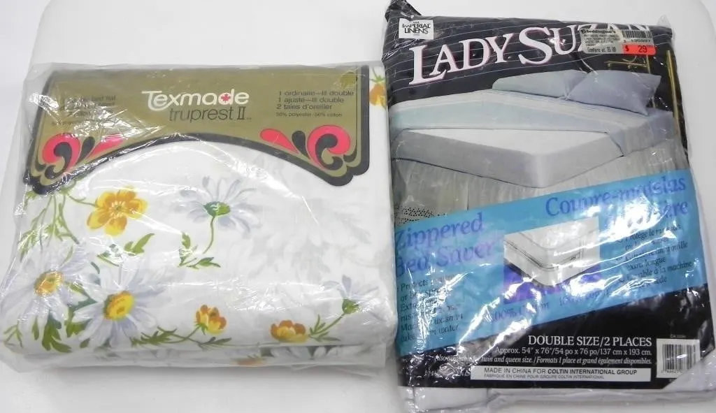 DOUBLE BED SHEET SET & MATTRESS COVER