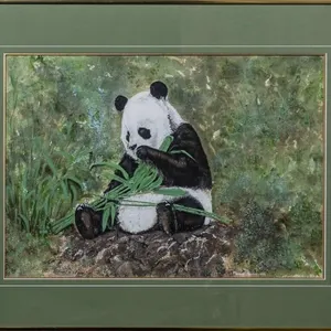 MANUEL ROCCA GIANT PANDA 1988 MIXED MEDIA
