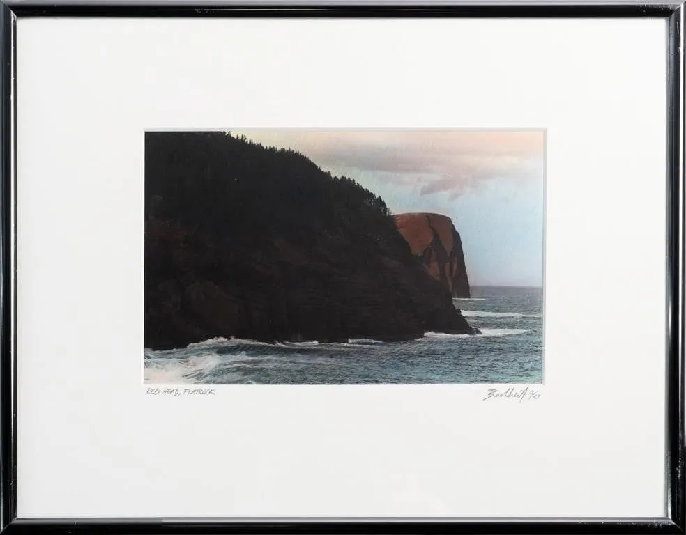 MARNIE BUCHHEIT RED HEAD HAND-COLOURED PHOTOGRAPH