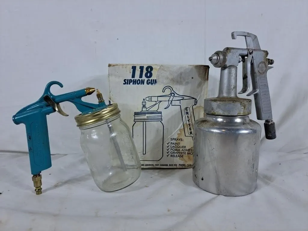 Critter 118 Siphon Gun & W.R. Brown 112 Model