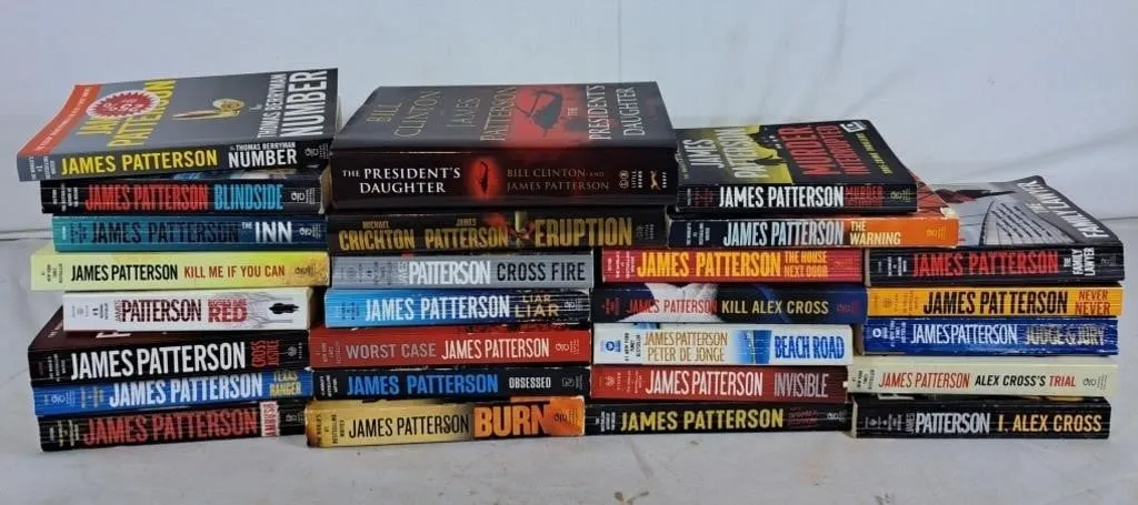Collection of James Patterson Novels