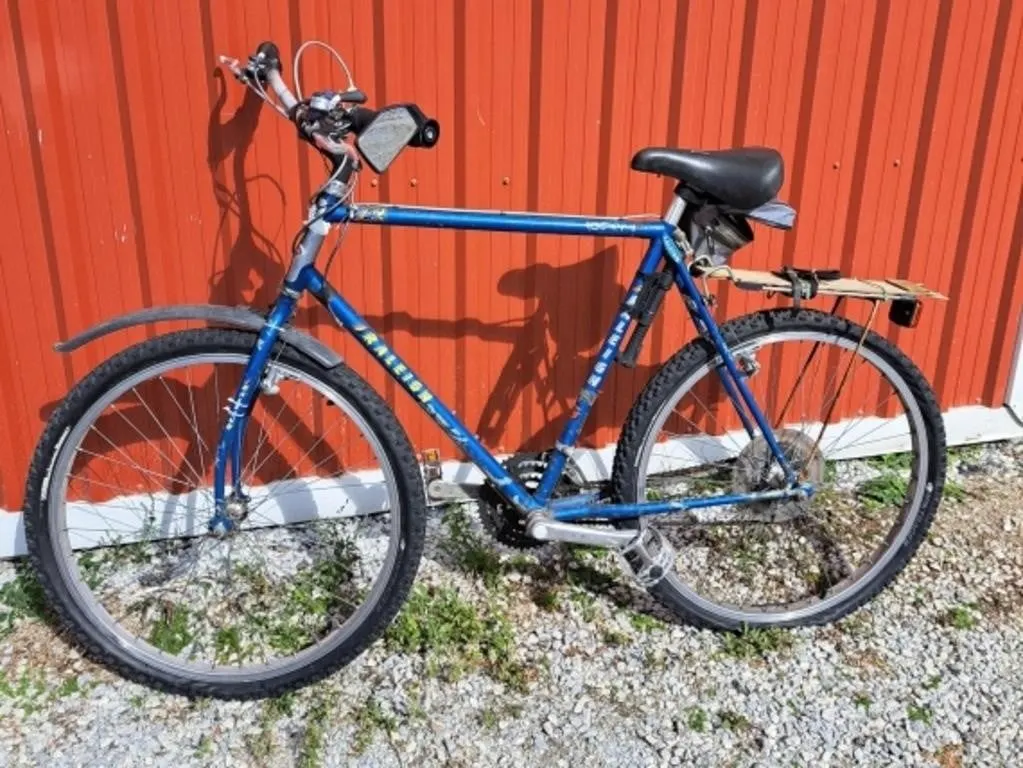 Vintage rally bike for parts