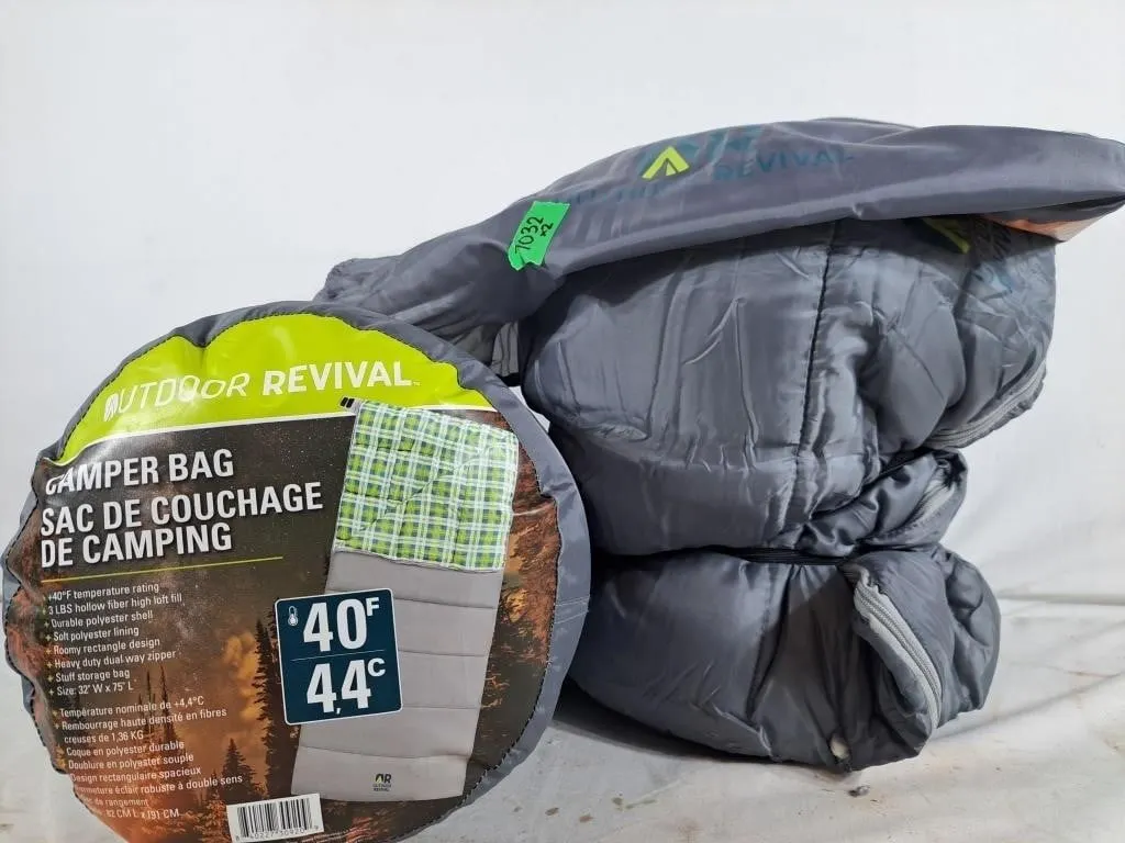 Pair of Outdoor Revival Sleeping Bags