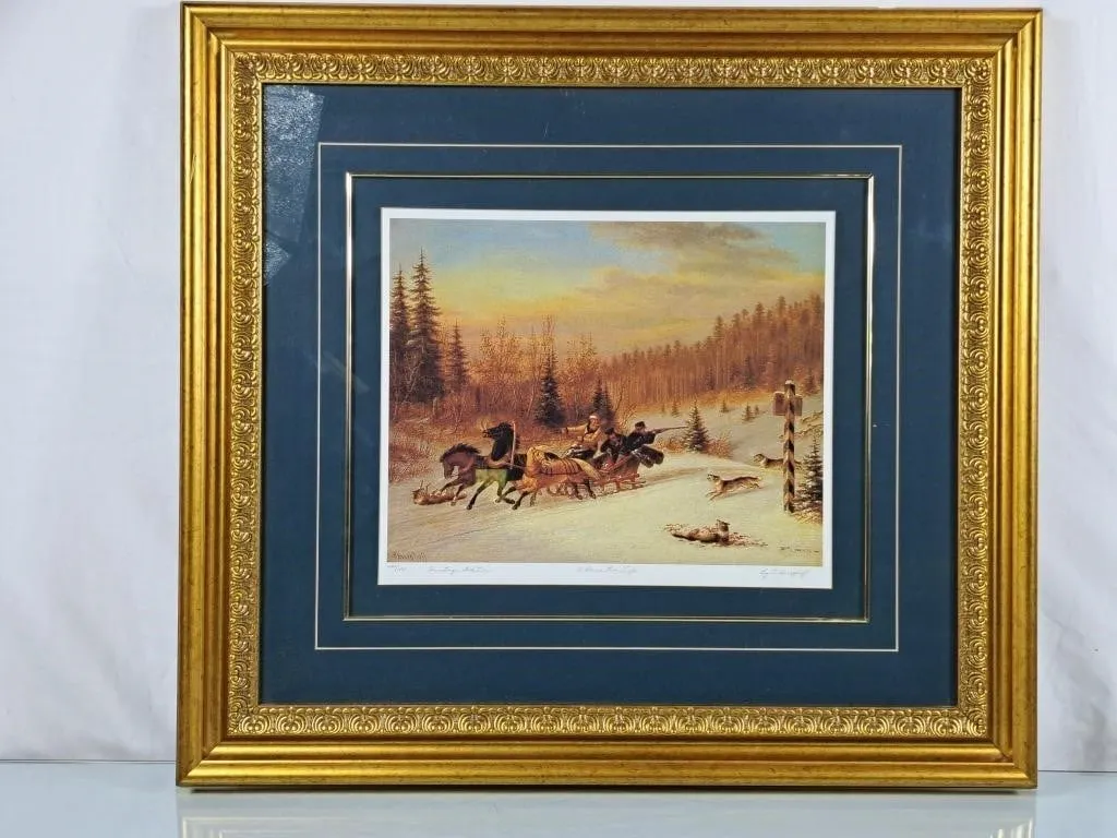 C. Kreighoff "A Race for Life" Numbered Print