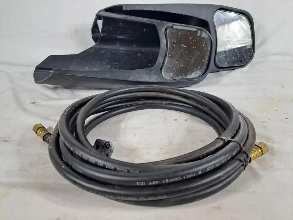 Extension Mirrors & 1/4" Gas Line