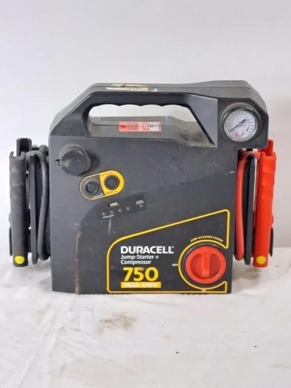 Duracell battery booster compressor works need