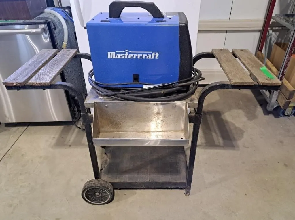 Mastercraft Mig flux core wire feeder welder on