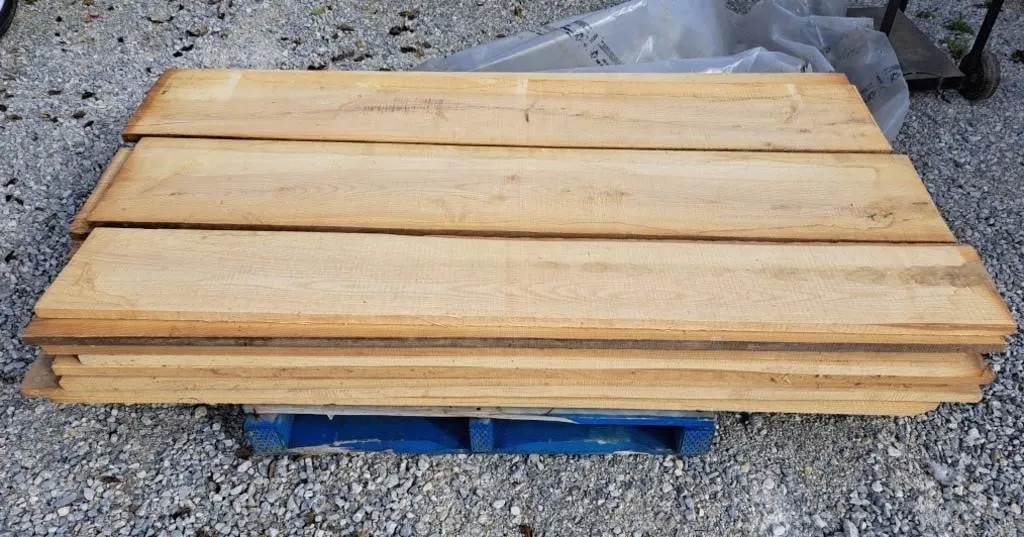 28 boards Ash wood, 12"wx70" long -10 Years of