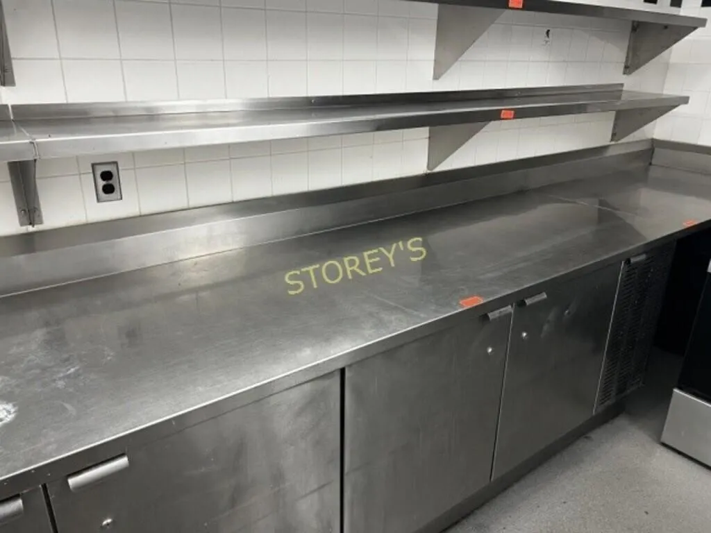 120 x 14" S/S Wall Shelf