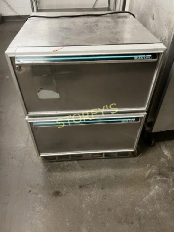 SilverKing 2 Drawer Work Cooler