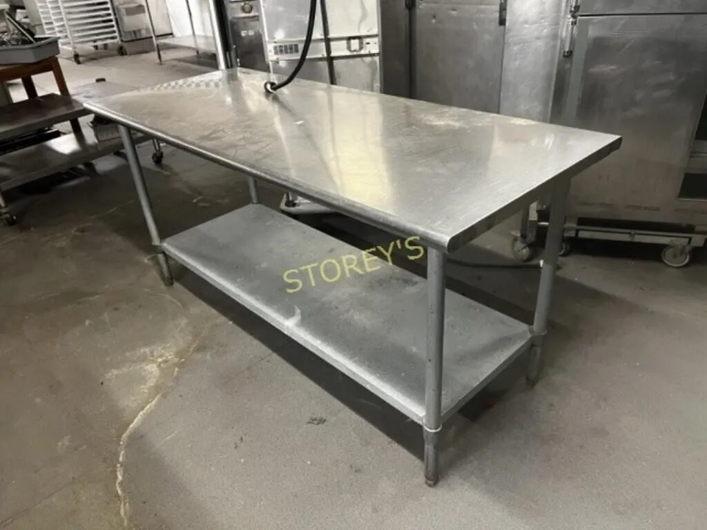 72 x 30 S/S Work Table