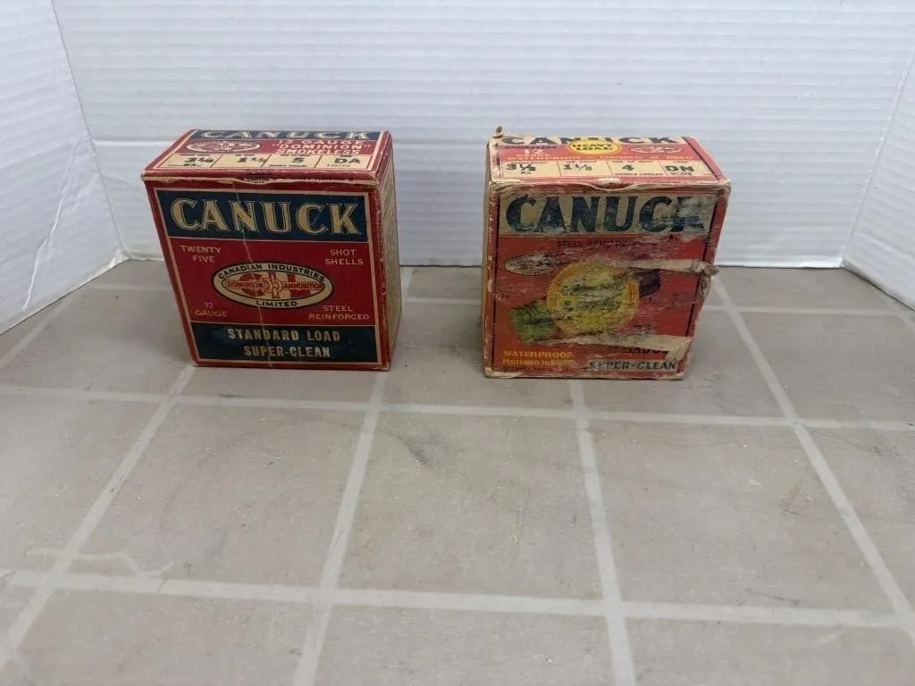 Box of 25 Canuck 12ga 3 1/4 1 1/8" #5 Shot ,