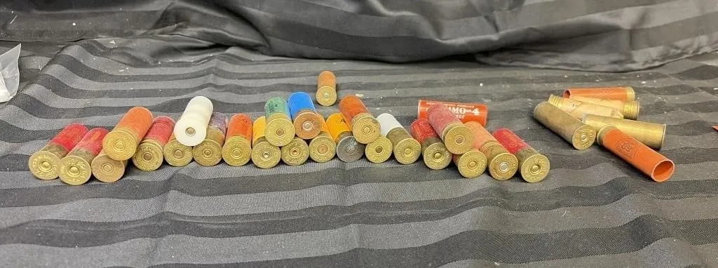 24 Rounds of 12 GA Shot Shells, 1 16 Ga & 4 Empty