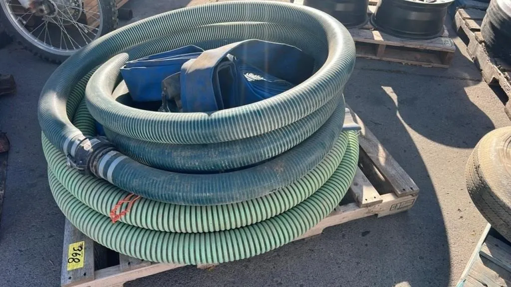 Pallet w/Large Quantity of Suction and Discharge