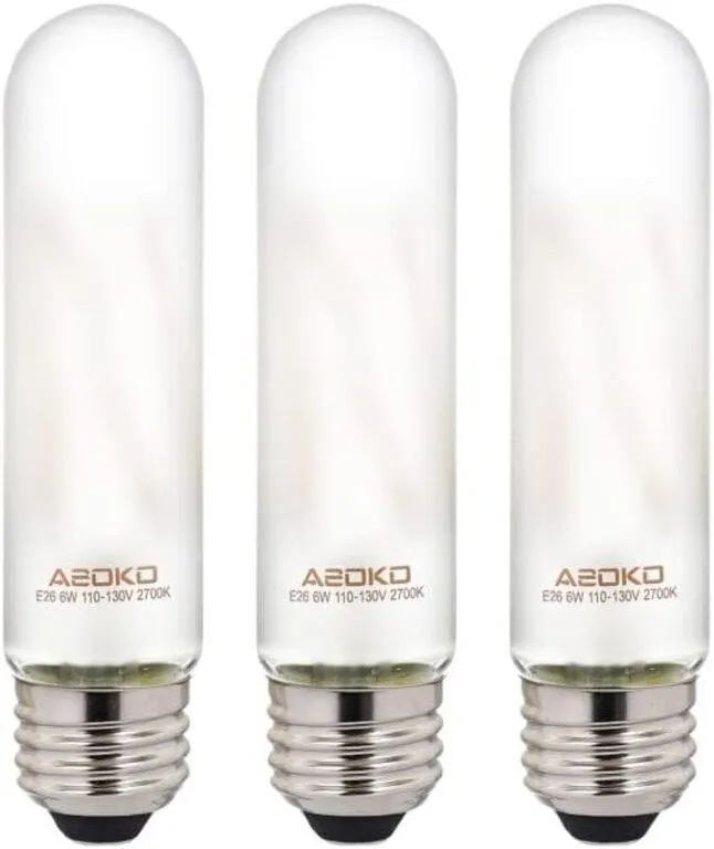 ASOKO T10 LED Frosted Bulbs Warm White 2700K 6W Ds