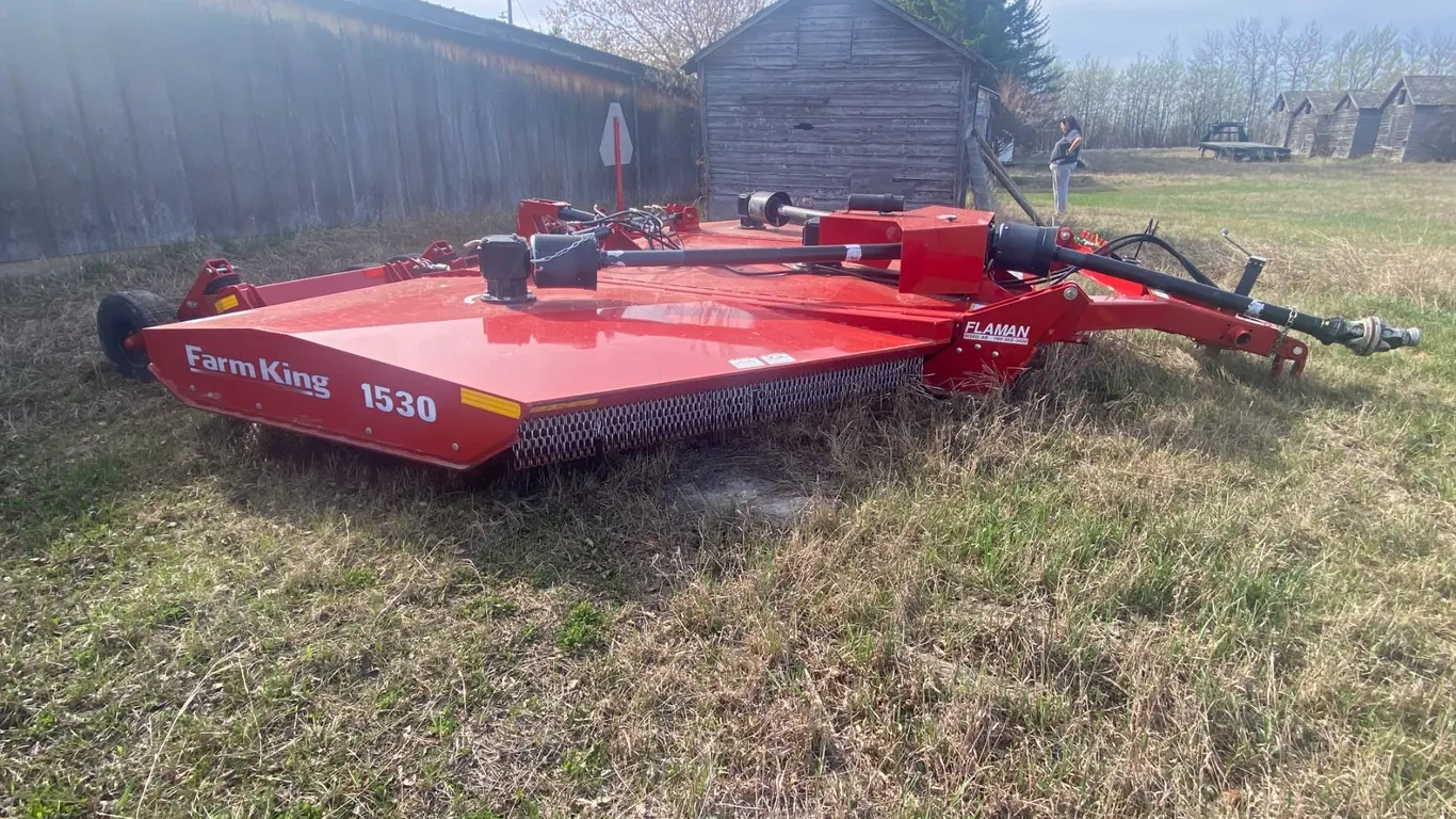 Farm King 1530, 15 ft. Rough cut mower, SN. Y1530-650000001, Like New